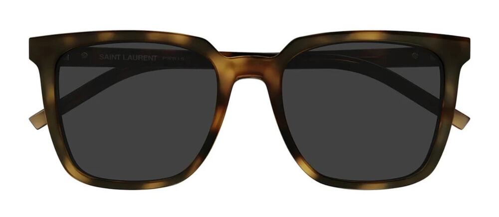 Saint Laurent SL M146 003 Tortoise Square Sunglasses 54mm